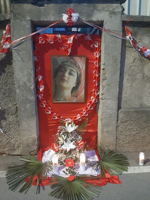 Le celebrazioni di Santa Cristina