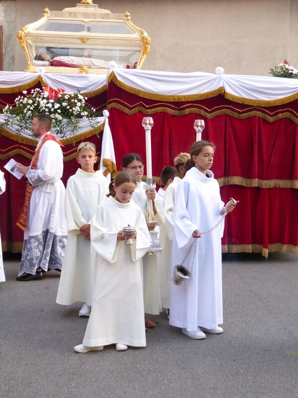 Le celebrazioni di Santa Cristina