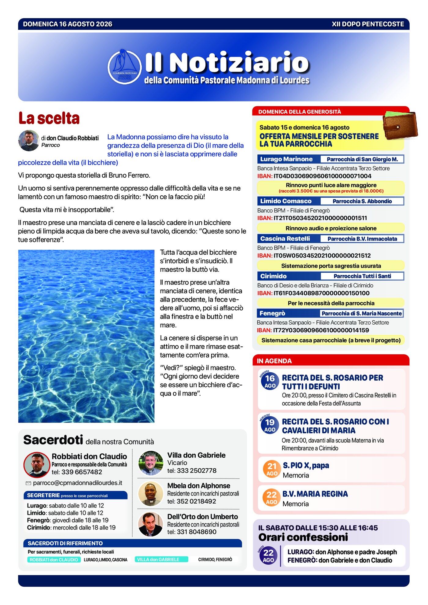Anteprima: Notiziario di domenica 16 agosto 2026