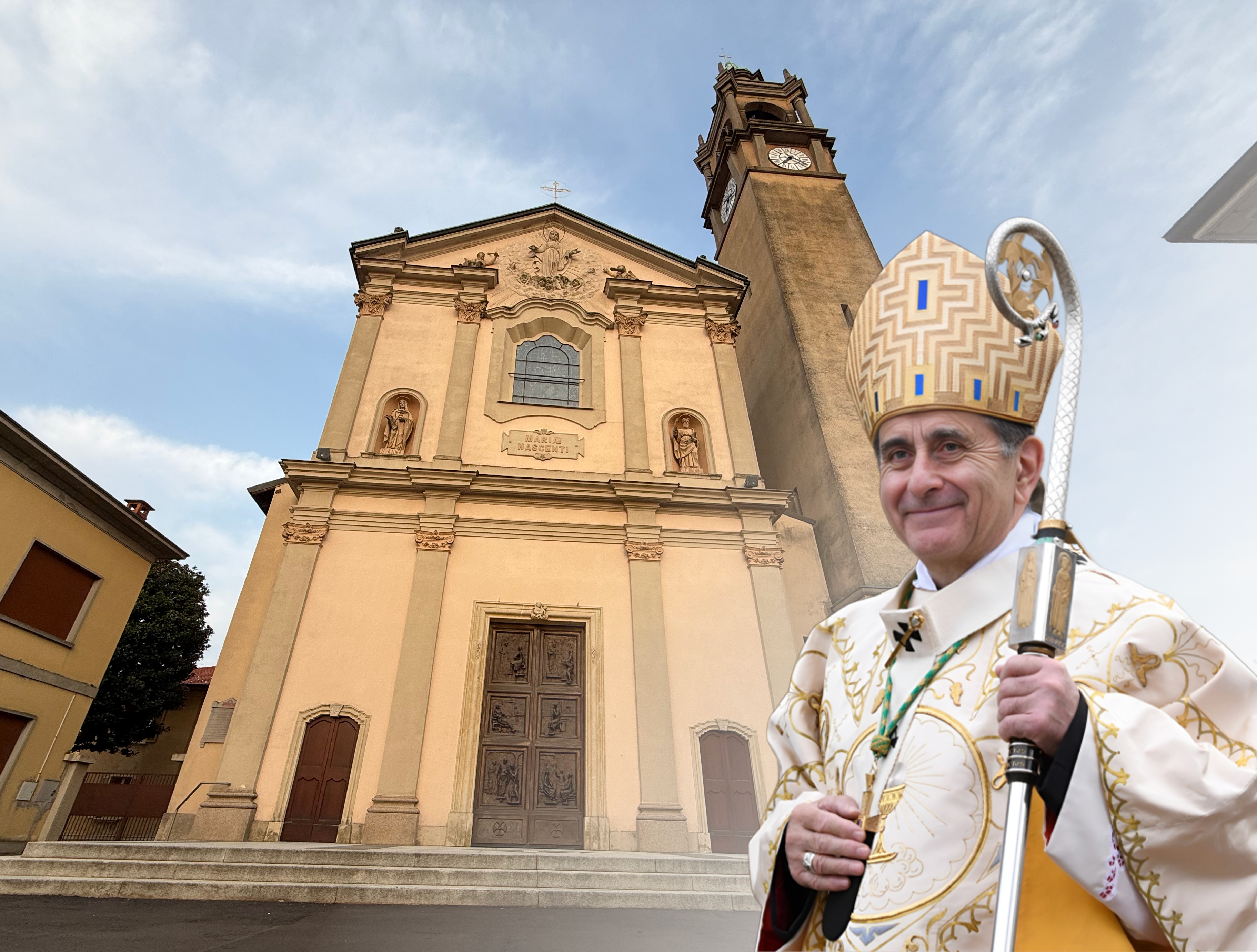 L’arcivescovo Mario Delpini a Fenegrò per i 125 anni di Consacrazione della Chiesa Parrocchiale